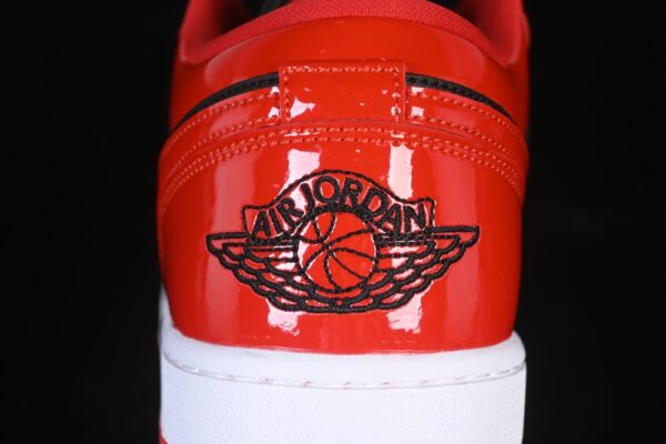 AJ 1 Low ‘Patent Varsity Red Black’ HV4089-006