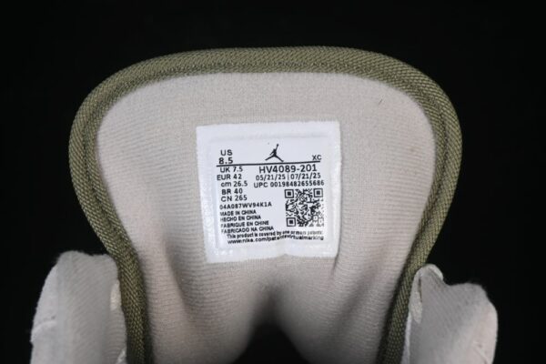 AJ 1 Low ‘Medium Olive Sail’ HV4089 201
