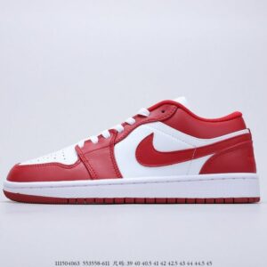 AJ 1 Low GS ‘Gym Red White’ 553550-611