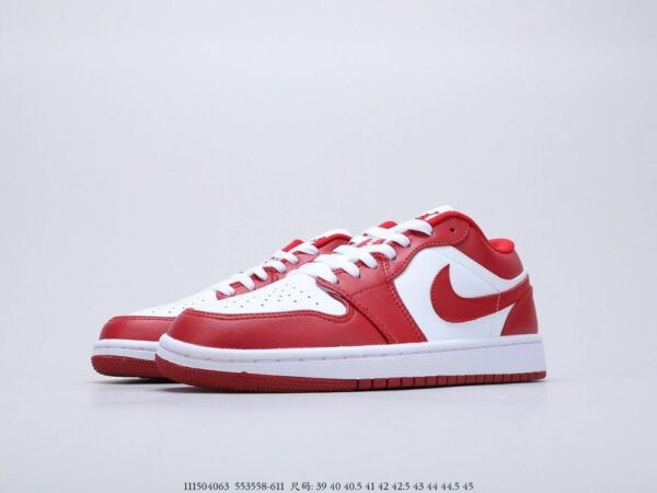 AJ 1 Low GS ‘Gym Red White’ 553550-611