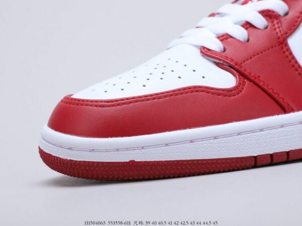 AJ 1 Low GS ‘Gym Red White’ 553550-611