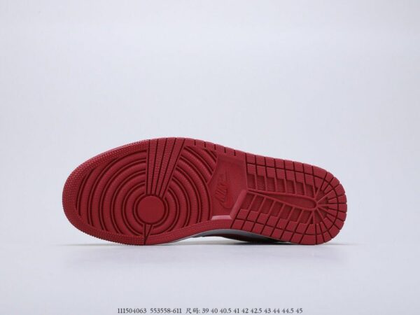 AJ 1 Low GS ‘Gym Red White’ 553550-611