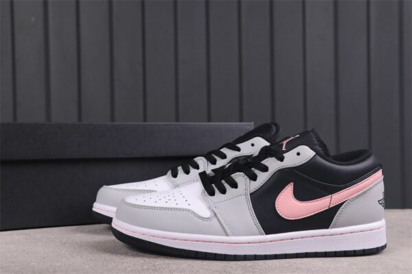 AJ 1 Low ‘Grey Fog Bleached Coral’ 553558-062