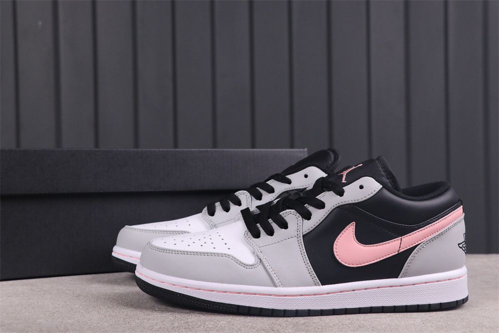 AJ 1 Low ‘Grey Fog Bleached Coral’ 553558-062 AJ 1 Low ‘Grey Fog Bleached Coral’ 553558-062