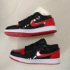 AJ 1 Low ‘Black Red’ 553558-063 AJ 1 Low ‘Black Red’ 553558-063
