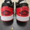 AJ 1 Low ‘Black Red’ 553558-063 AJ 1 Low ‘Black Red’ 553558-063