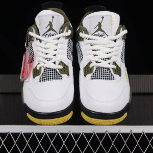 AJ 4 Retro Yellow Green White Black CT8527-900 2 986c04d6 result