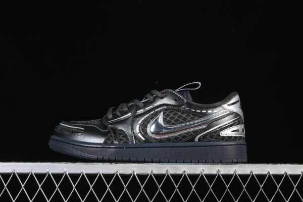 AJ 1 Low Method of Make V3 ‘Black Metallic Silver’ HQ2186-001