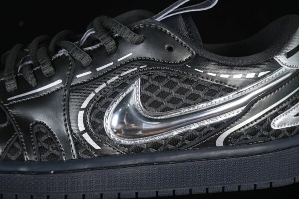 AJ 1 Low Method of Make V3 ‘Black Metallic Silver’ HQ2186-001