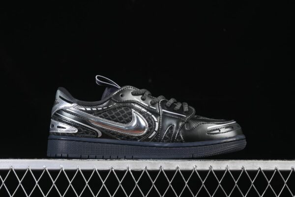 AJ 1 Low Method of Make V3 ‘Black Metallic Silver’ HQ2186-001