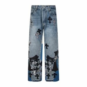 Chrome Cross Streetwear Denim Jeans