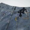 Chrome Cross Streetwear Denim Jeans