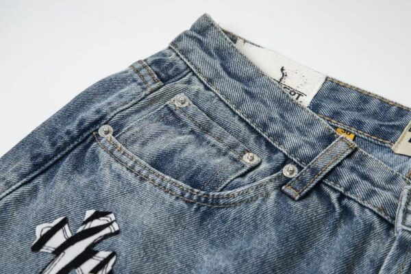 Chrome Cross Streetwear Denim Jeans