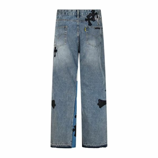 Chrome Cross Streetwear Denim Jeans