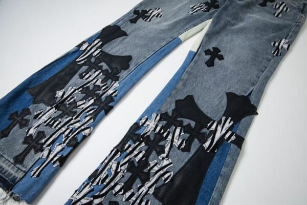 Chrome Cross Streetwear Denim Jeans