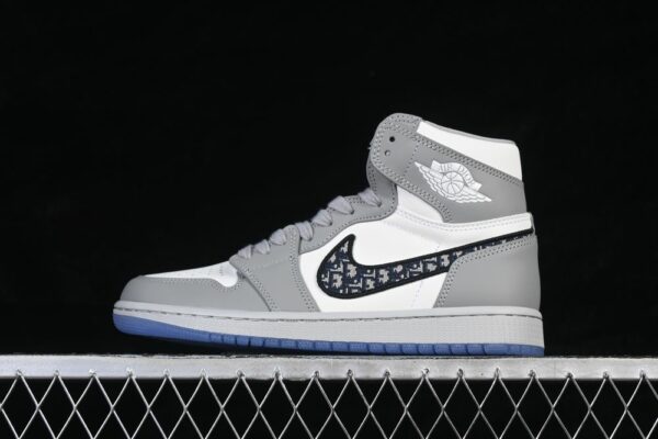 AJ 1 High OG x Dior ‘White Wolf Grey’ CN8607-002 AJ 1 High OG x Dior ‘White Wolf Grey’ CN8607-002