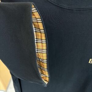 Burberry Embroidered Logo White T-Shirt With Check Trim 10 5dc70446