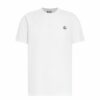 Moncler Logo Patch Cotton T-Shirt – White Moncler Logo Patch Cotton T-Shirt – White
