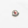 Moncler Logo Patch Cotton T-Shirt – White Moncler Logo Patch Cotton T-Shirt – White