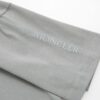 Moncler Logo Patch Cotton T-Shirt – Grey Moncler Logo Patch Cotton T-Shirt – Grey