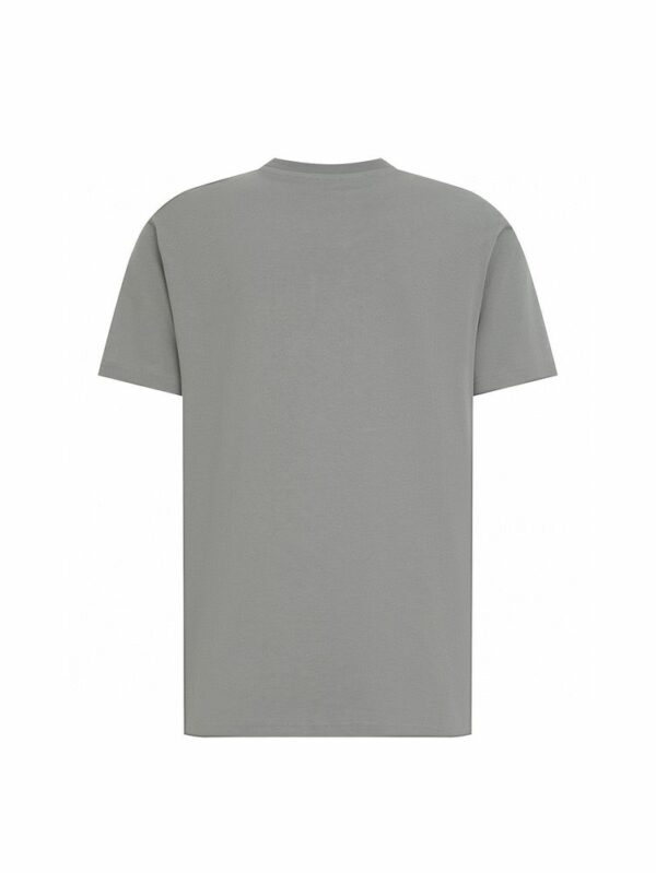 Moncler Logo Patch Cotton T-Shirt – Grey Moncler Logo Patch Cotton T-Shirt – Grey