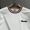 Moncler Embroidered Logo Cotton T-Shirt Moncler Embroidered Logo Cotton T-Shirt