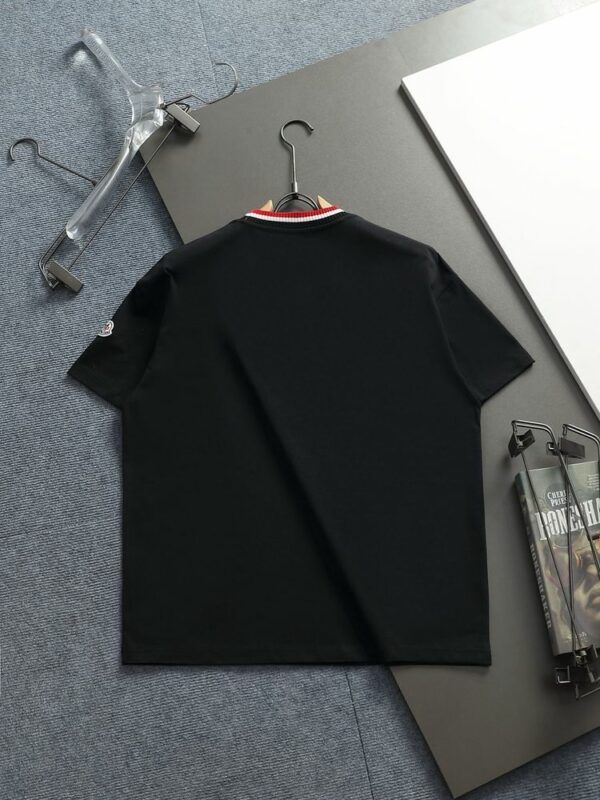 Moncler Embroidered Logo Cotton T-Shirt Moncler Embroidered Logo Cotton T-Shirt