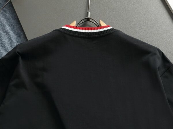 Moncler Embroidered Logo Cotton T-Shirt Moncler Embroidered Logo Cotton T-Shirt
