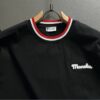 Moncler Embroidered Logo Cotton T-Shirt Moncler Embroidered Logo Cotton T-Shirt