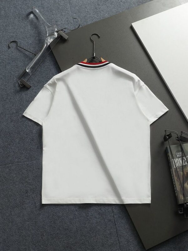 Moncler Embroidered Logo Cotton T-Shirt Moncler Embroidered Logo Cotton T-Shirt