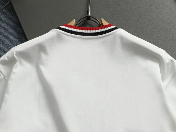 Moncler Embroidered Logo Cotton T-Shirt Moncler Embroidered Logo Cotton T-Shirt