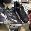 AJ 4 Retro x LV Black Shoes