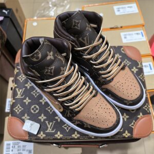 AJ 1 High x Off White x LV Coffee Brown 1 6f20573a result
