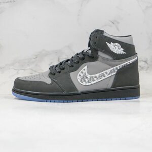 AJ 1 High x DO ‘Black Grey’