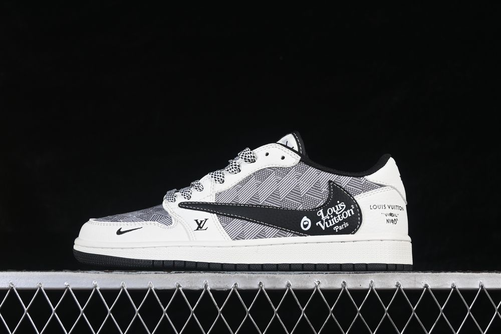 AJ 1 Low x Travis Scott x LV DZ2688-013 AJ 1 Low x Travis Scott x LV DZ2688-013