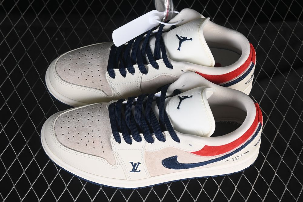 AJ 1 Low x LV LD8888-009 AJ 1 Low x LV LD8888-009