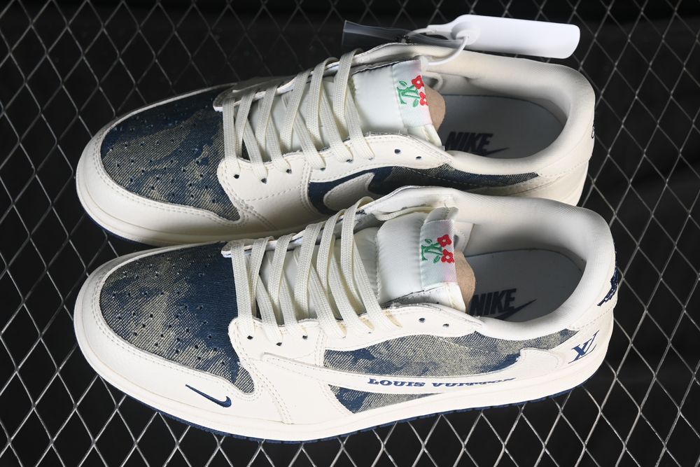 AJ 1 Low x Travis Scott x LV LD2028-044 AJ 1 Low x Travis Scott x LV LD2028-044