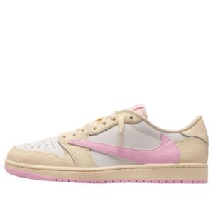 AJ 1 Low x Travis Scott ‘Muslin Shy Pink’ IQ7604-100