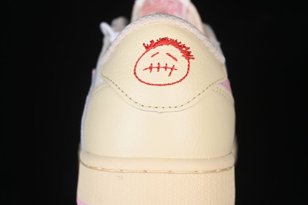 AJ 1 Low x Travis Scott ‘Sail Shy Pink’ IQ7604-101 AJ 1 Low x Travis Scott ‘Sail Shy Pink’ IQ7604-101