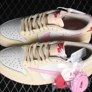 AJ 1 Low x Travis Scott 'Sail Shy Pink' IQ7604-101 2 0786a5de result