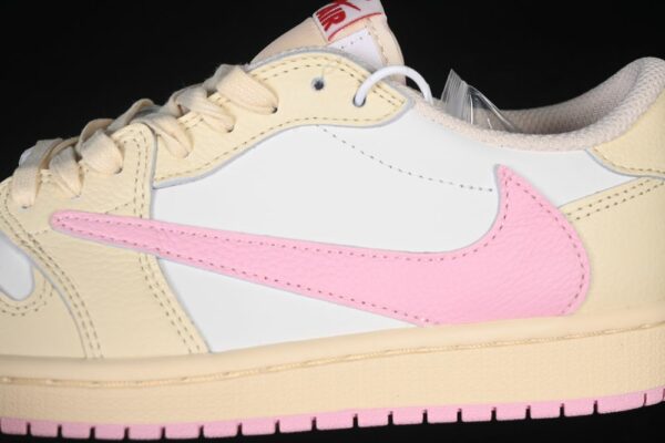 AJ 1 Low x Travis Scott ‘Sail Shy Pink’ IQ7604-101