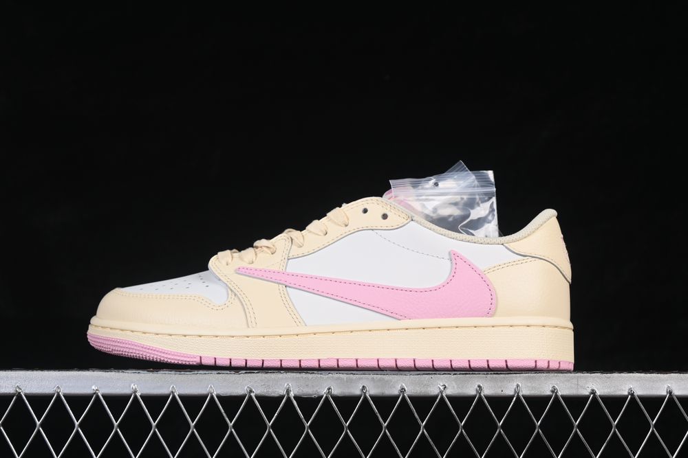 AJ 1 Low x Travis Scott ‘Sail Shy Pink’ IQ7604-100 AJ 1 Low x Travis Scott ‘Sail Shy Pink’ IQ7604-100