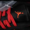 AJ 1 Low Customized ‘Black White Red’ 553558-040 AJ 1 Low Customized ‘Black White Red’ 553558-040