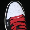 AJ 1 Low Customized ‘Black White Red’ 553558-040 AJ 1 Low Customized ‘Black White Red’ 553558-040