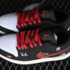 AJ 1 Low Customized ‘Black White Red’ 553558-040 AJ 1 Low Customized ‘Black White Red’ 553558-040