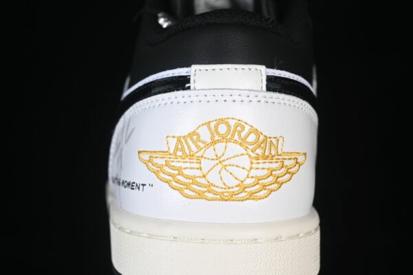 AJ 1 Low Customized ‘White Black’ 553558-040