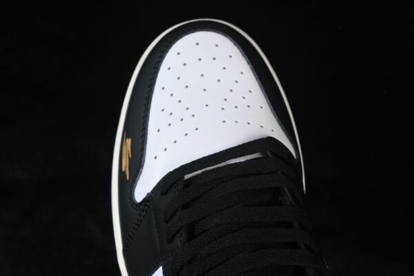 AJ 1 Low Customized ‘White Black’ 553558-040
