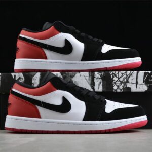 AJ 1 Low 'White Black Gym Red 2.0' IB8971-106 5 e50e89cf result