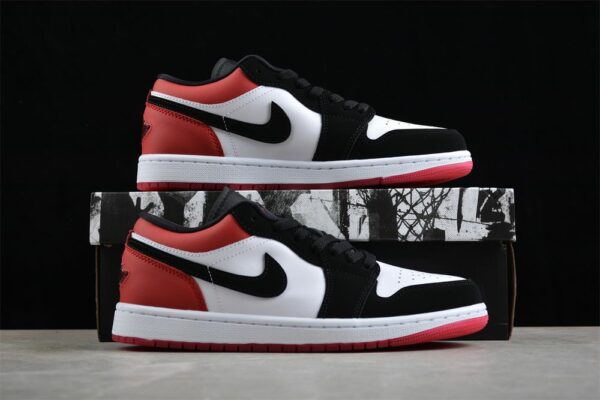 AJ 1 Low ‘White Black Gym Red 2.0’ IB8971-106