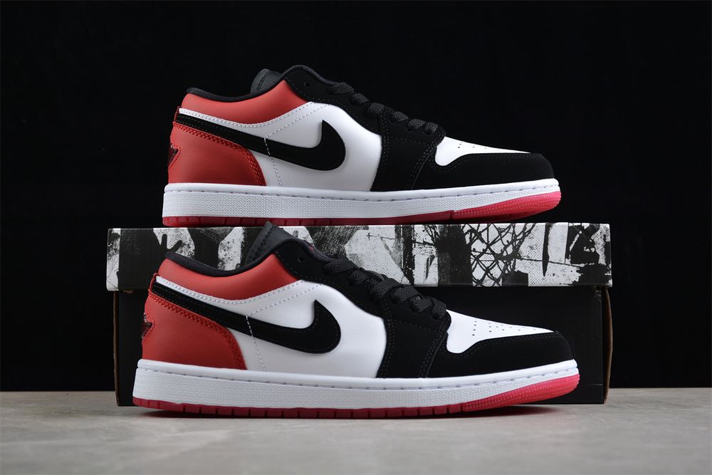 AJ 1 Low ‘White Black Gym Red 2.0’ IB8971-106 AJ 1 Low ‘White Black Gym Red 2.0’ IB8971-106
